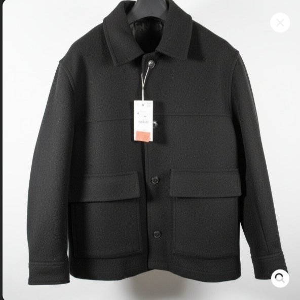 Manteau noir ZARA XL