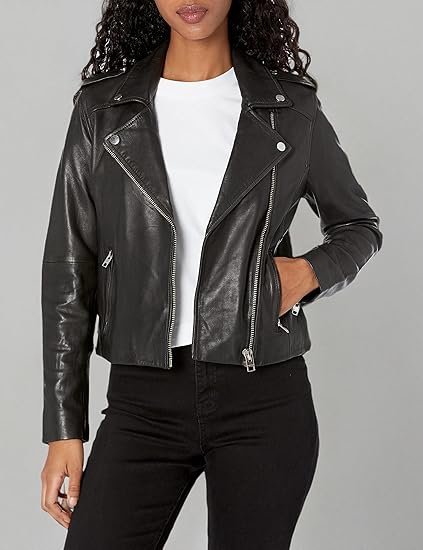 Veste mango le vrai cuir 