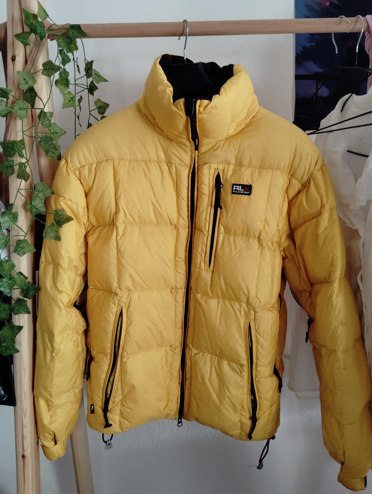 Puffer jacket / Doudoune RLX Polo Sport jaune