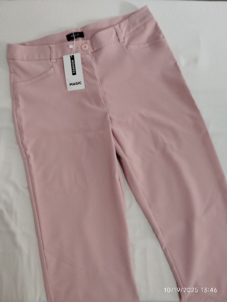 Pantalon rose bébé élégant