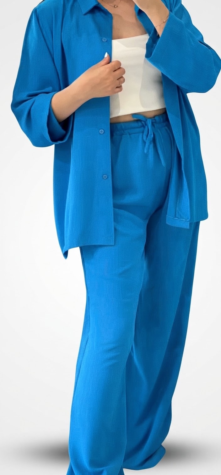Joli set en bleu taille M 