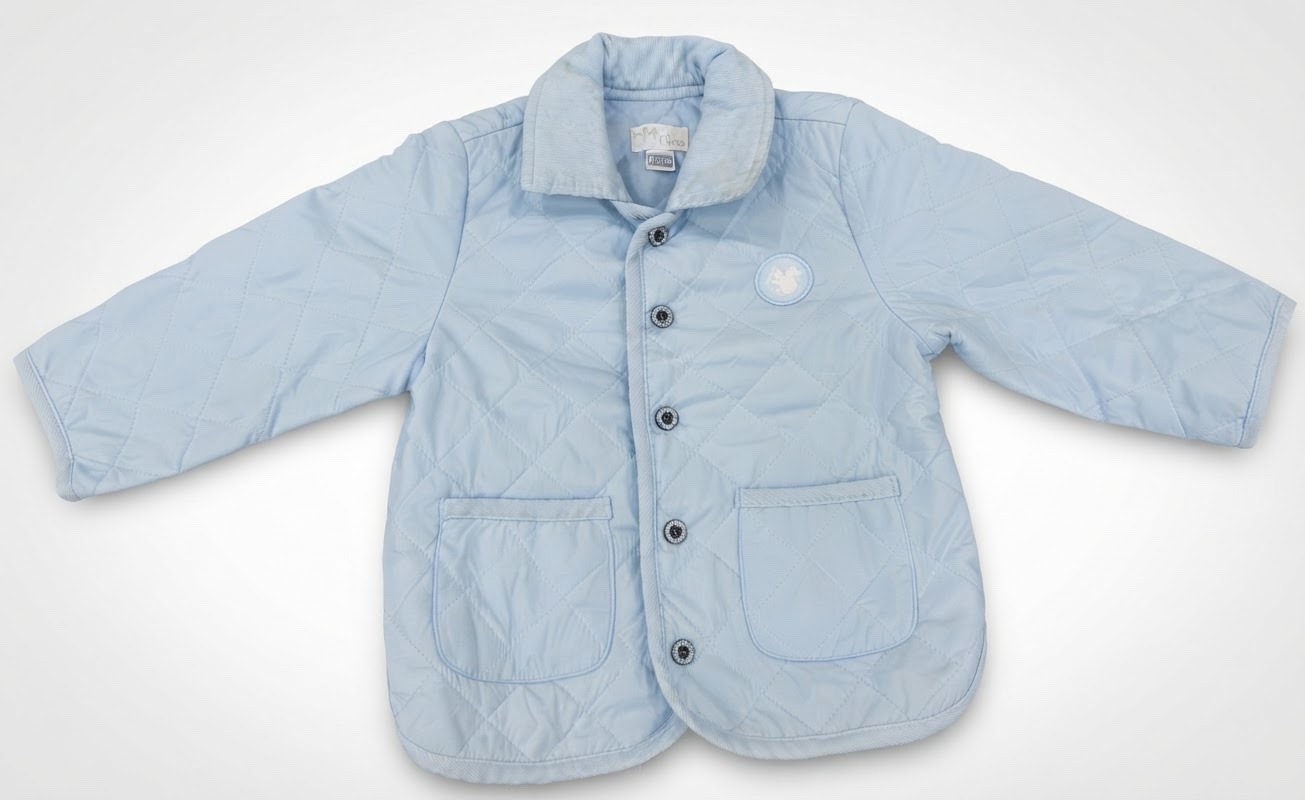 Veste bleu ciel chicco 12 mois
