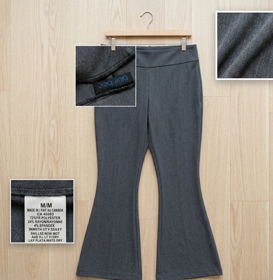 Pantalon Gris Blue Bee - Confort & Style - Taille M