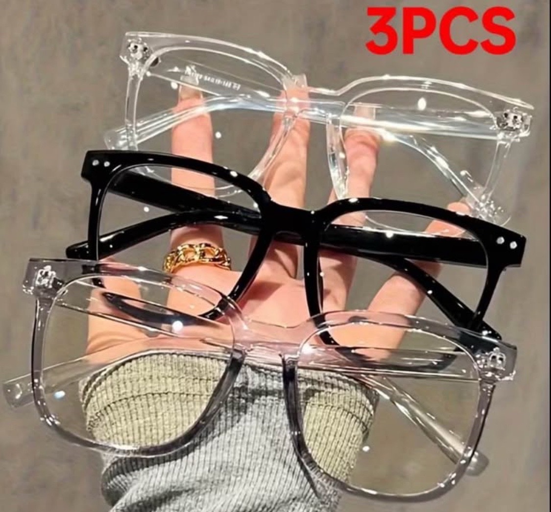 3 lunettes