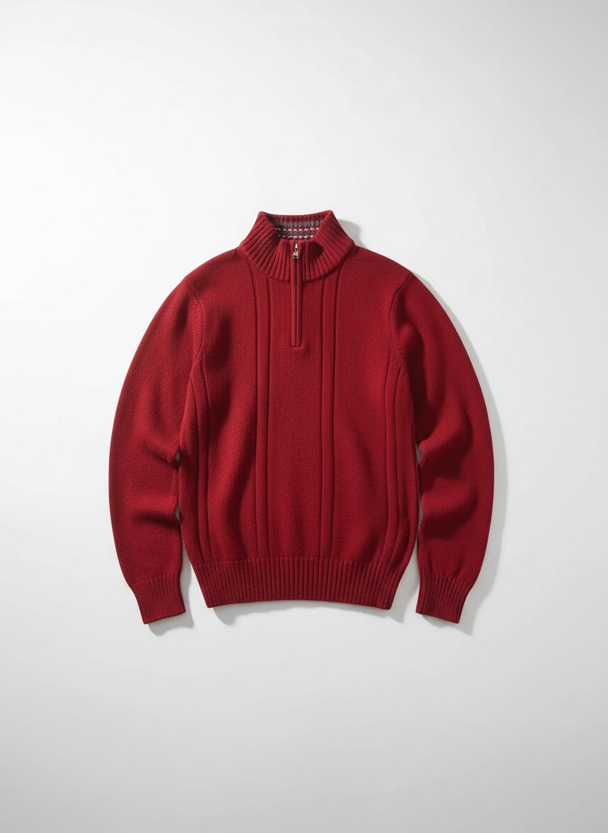 Pulls rouge bordeau