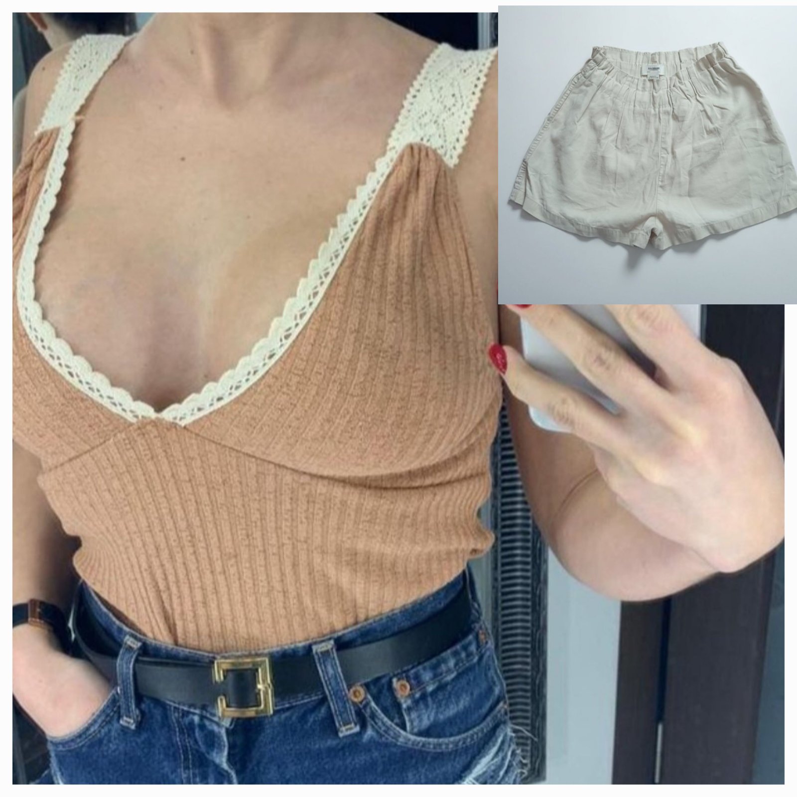 Pull zara +short pull and bear 