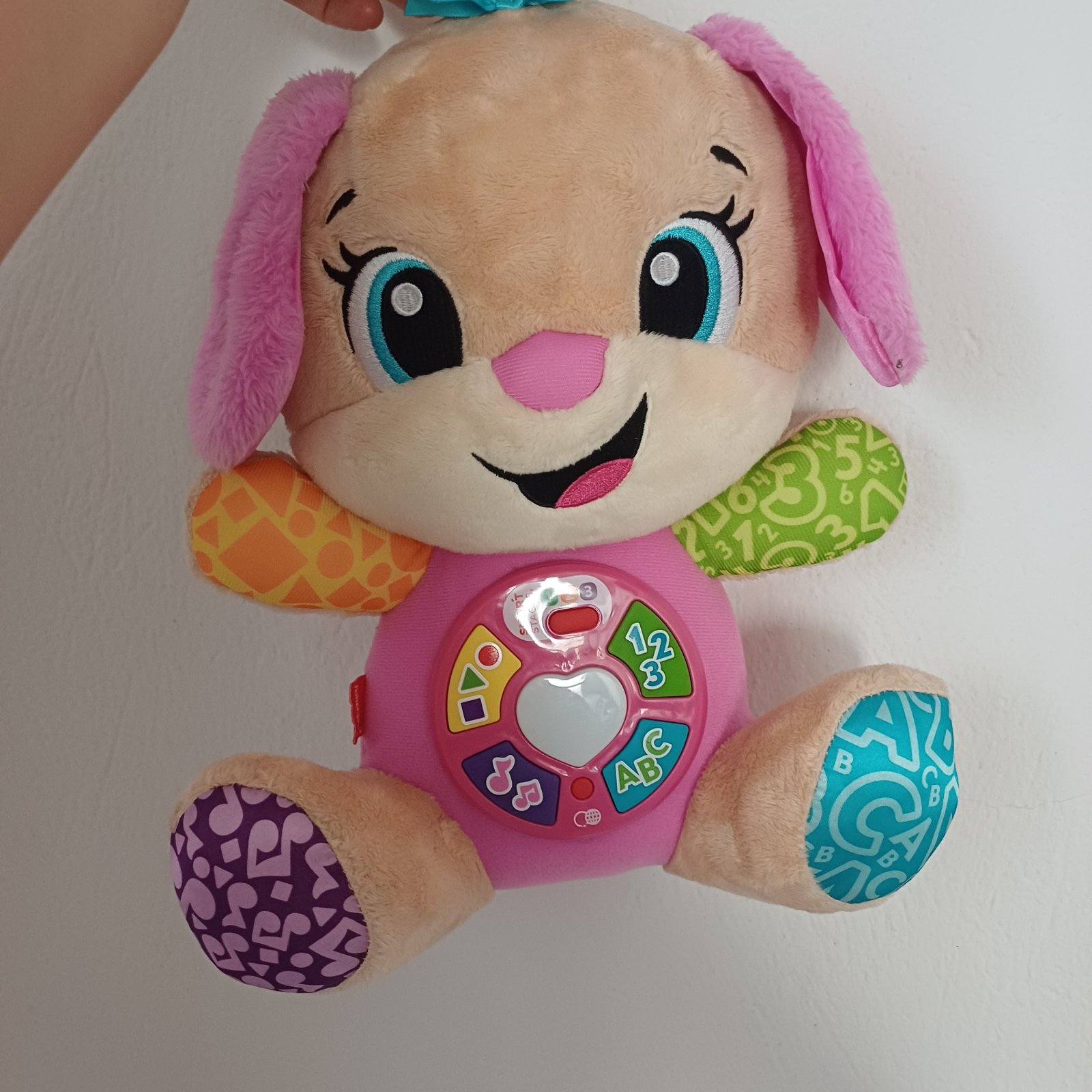 Peluche éducative très bon état 