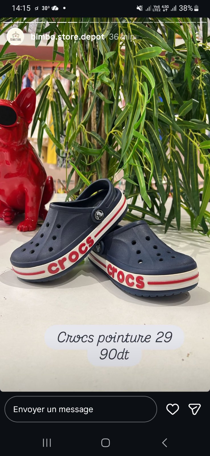 Crocs pointure 29