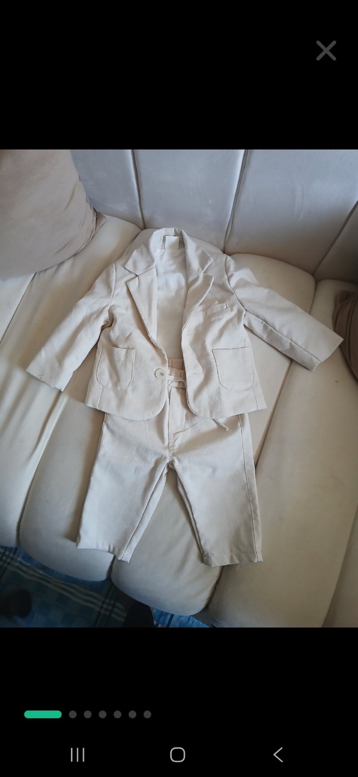 Costume bebe + chaussure 