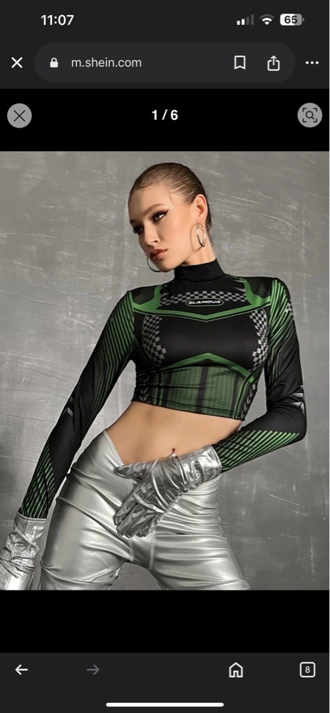 Crop top shein