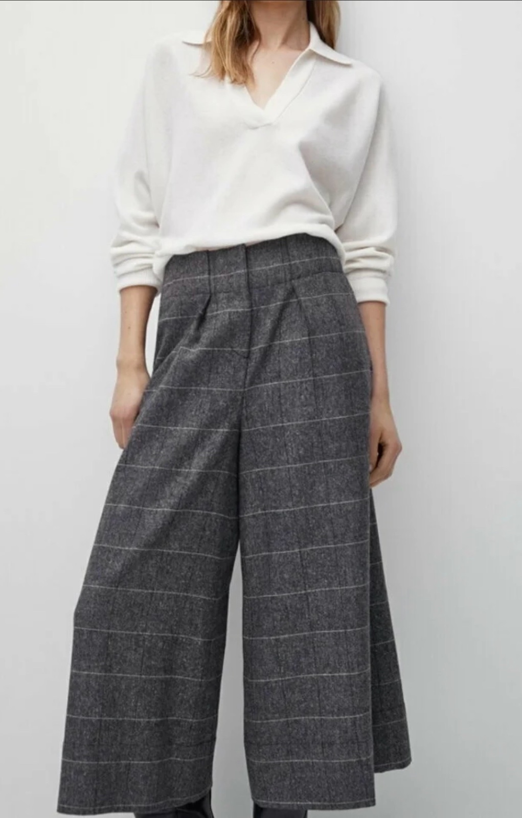 Pantalon culotte Massimo Dutti
