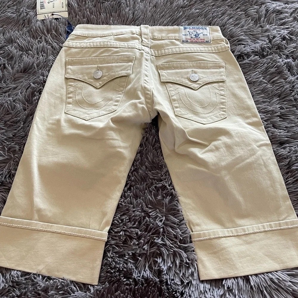 True Religion bermuda shorts