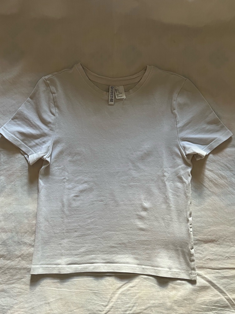 Basic white T-shirt 