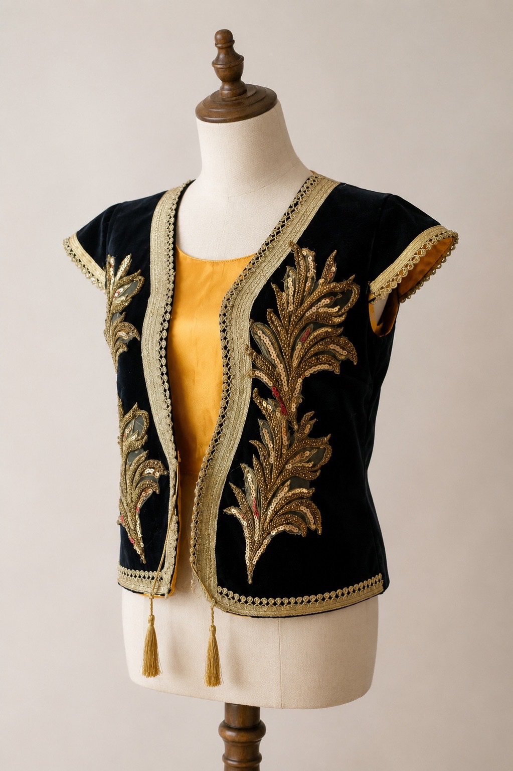 Veste Traditionnelle Ornée – Une pièce d'exception