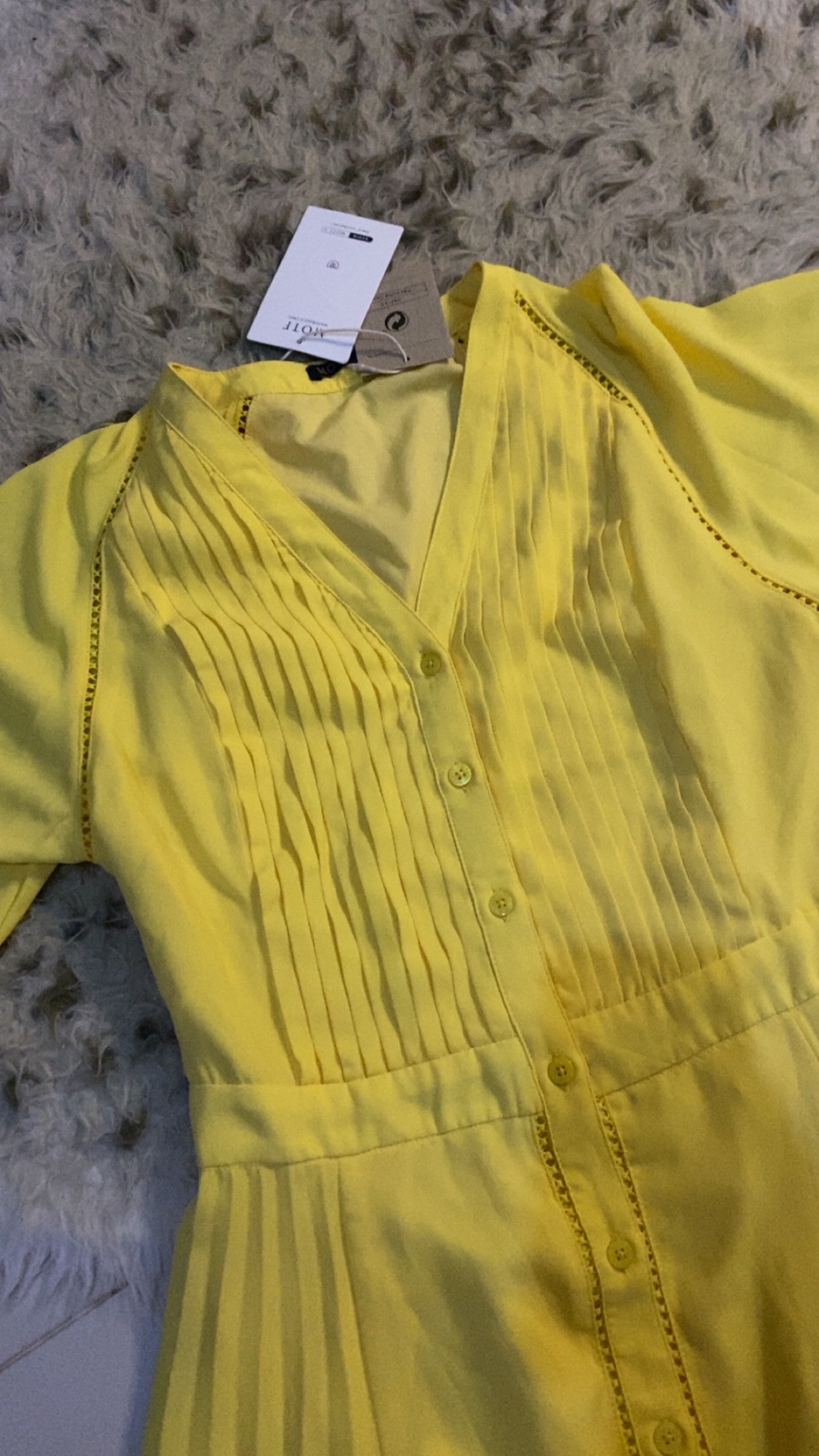 Robe jaune
