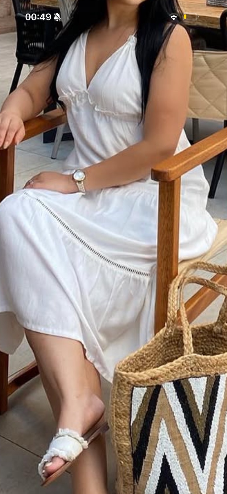 Robe blanche