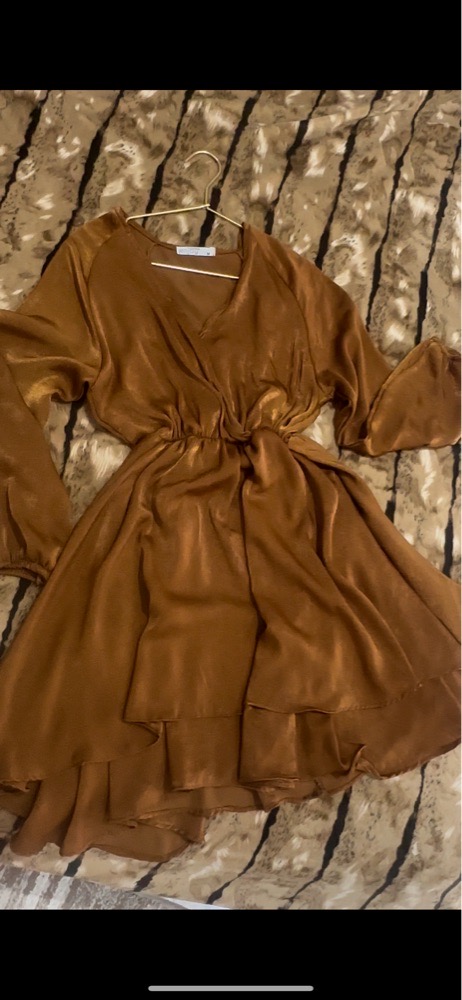 Robe très belle couleur en miel