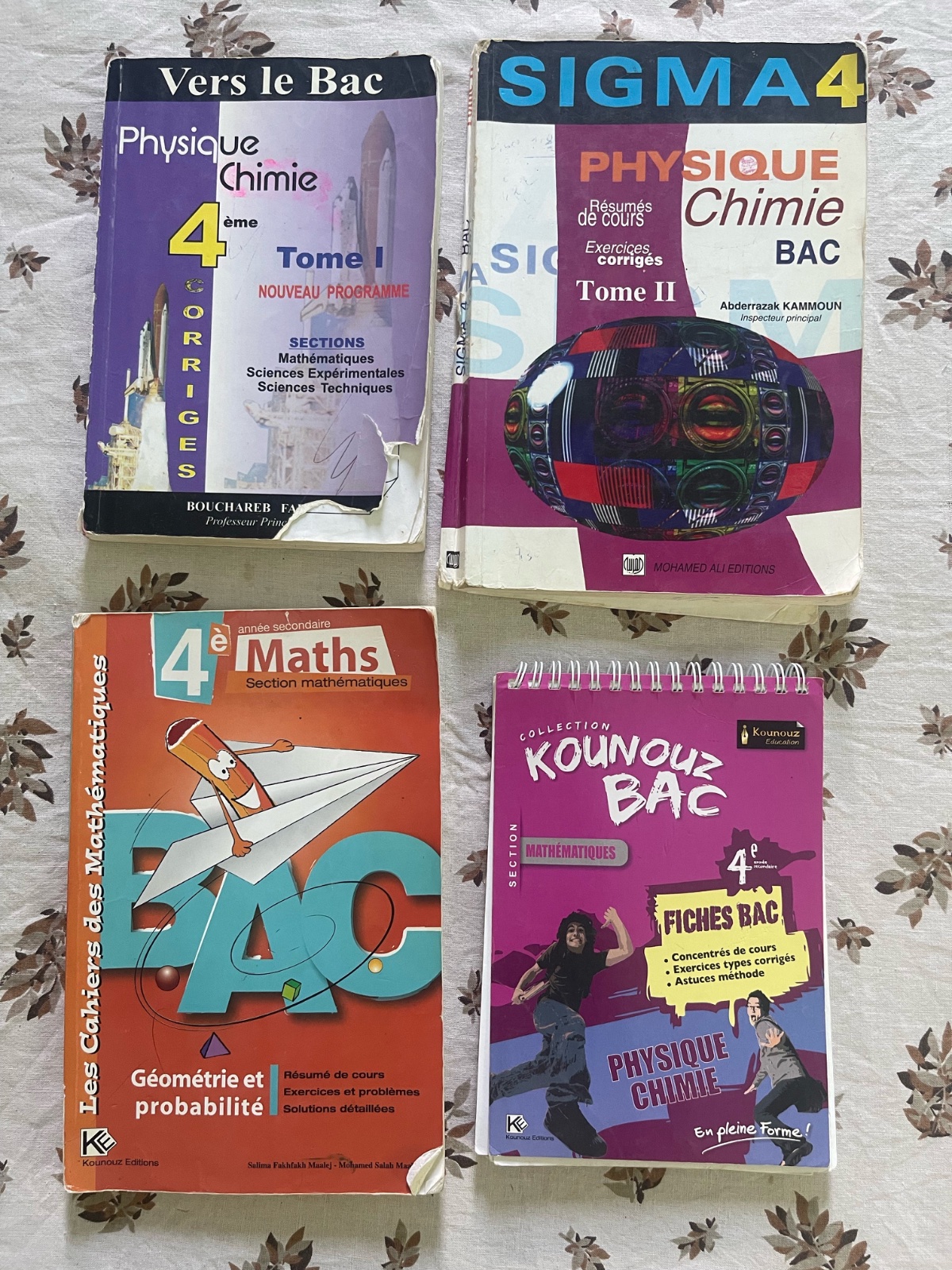 Livres parascolaires bac math
