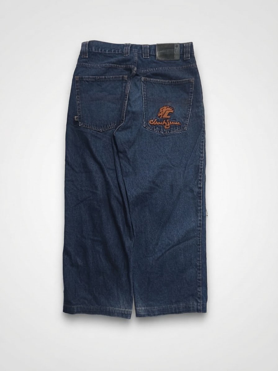 Wide leg jeans