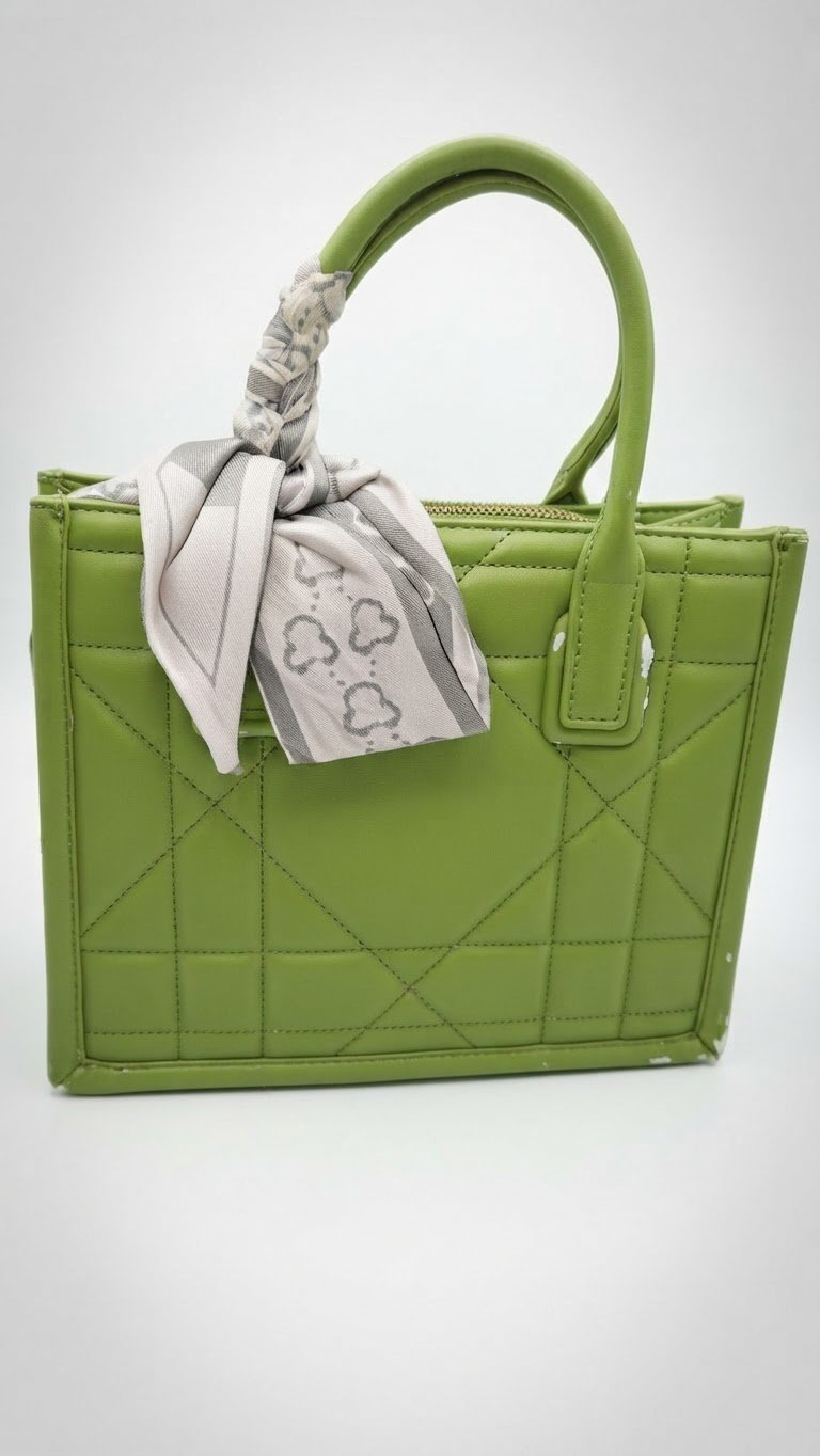 Sac à main vert