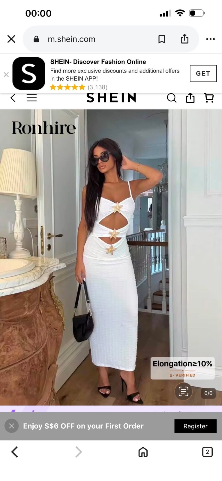 Robe blanche