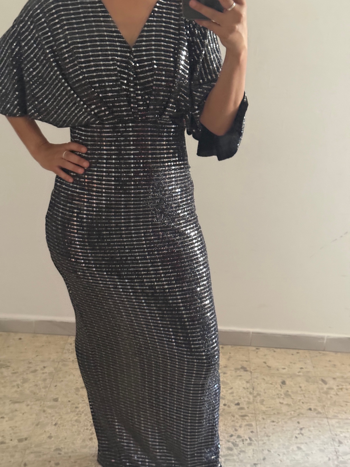 Robe soiree scintillante