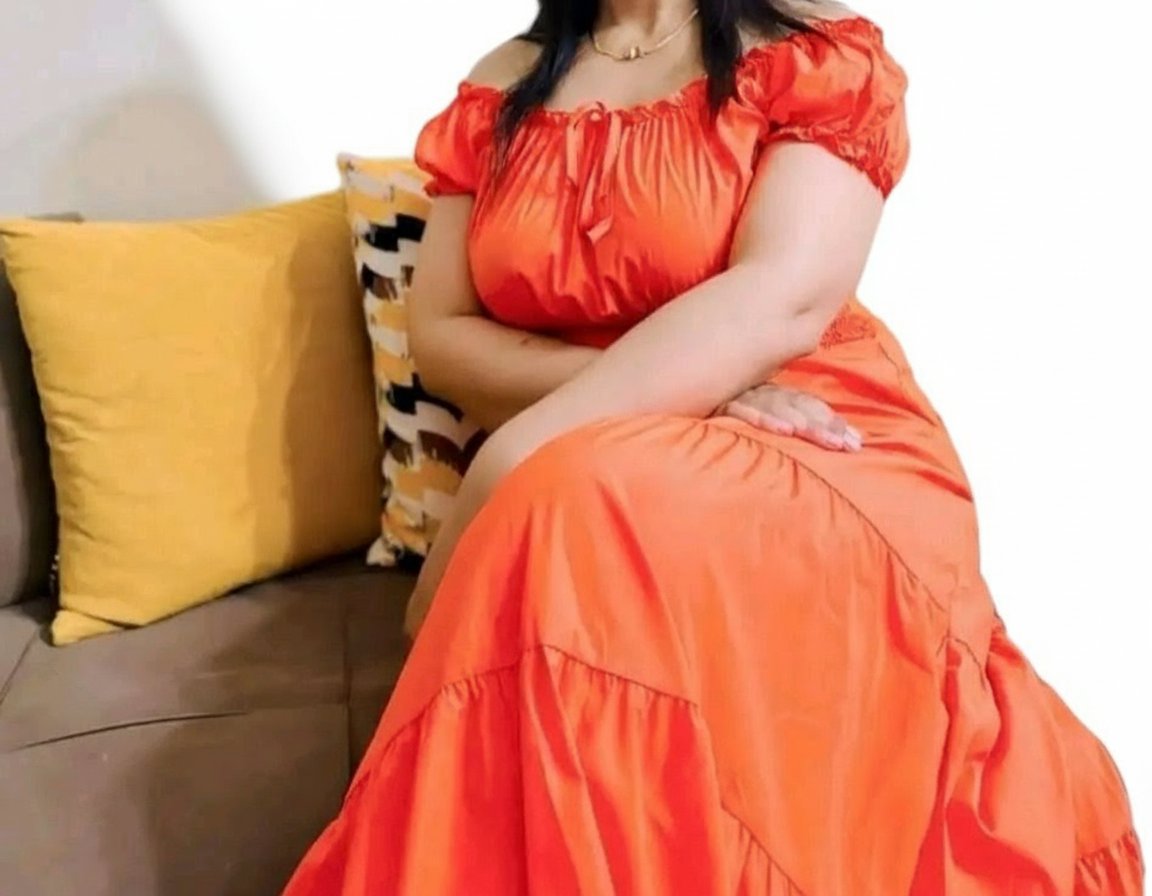 Robe  orangé