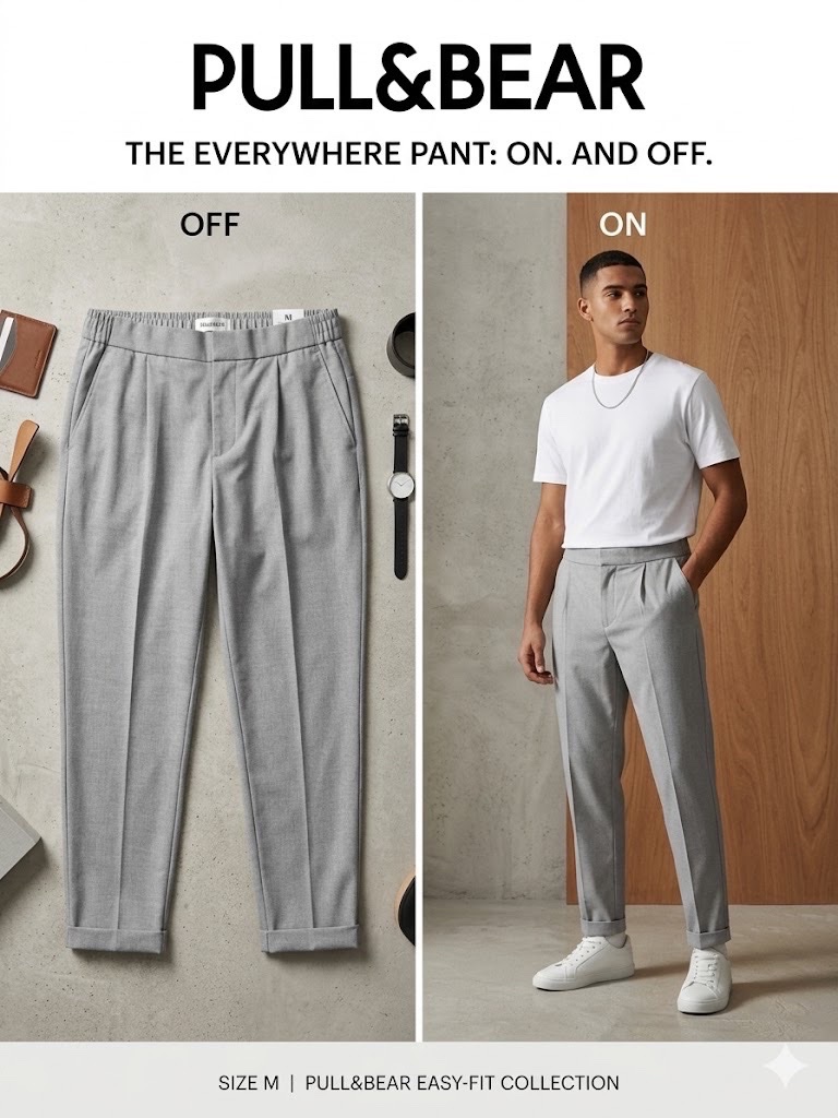 The everywhere PANtS 🤍🤍✨😍 Pull &Bear 