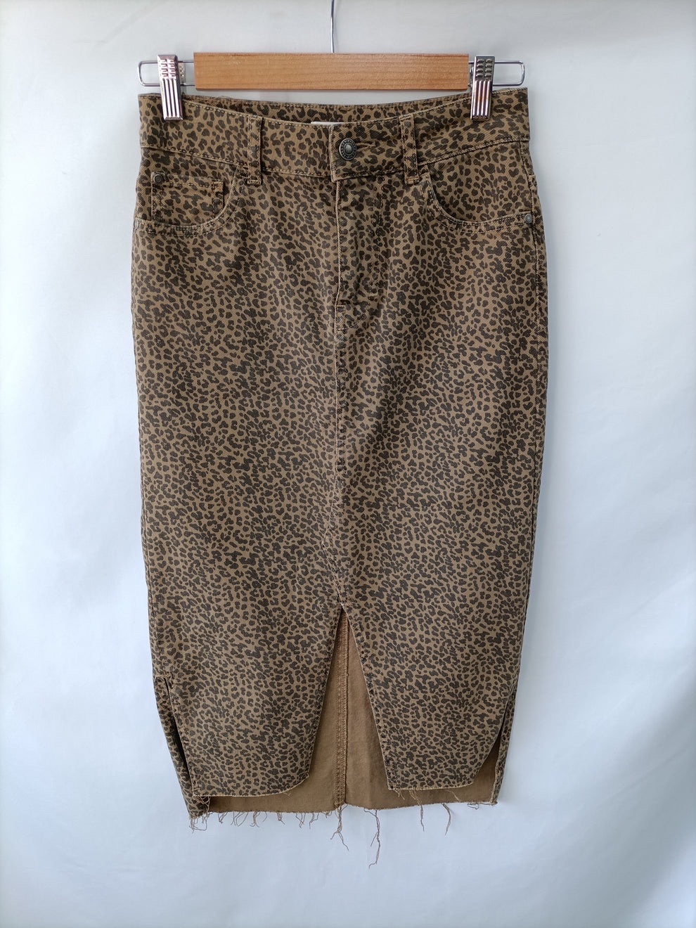 Jupe leopard zara