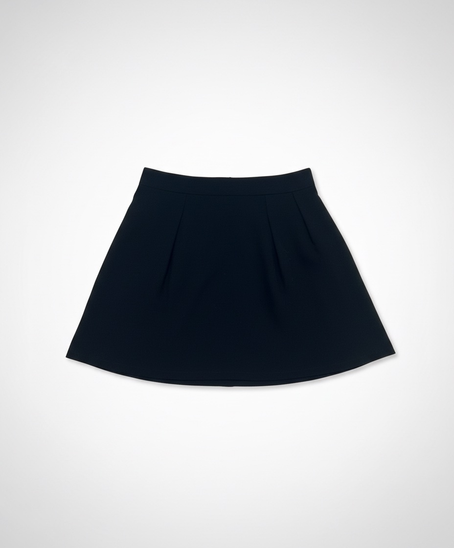 Jupe bleu marine koton kids 