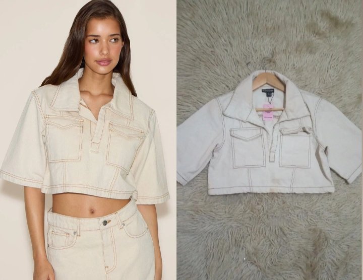 Veste jeans courte