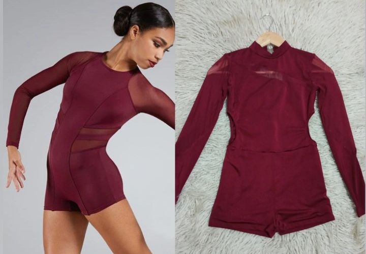 Combinaison  chort pour danse