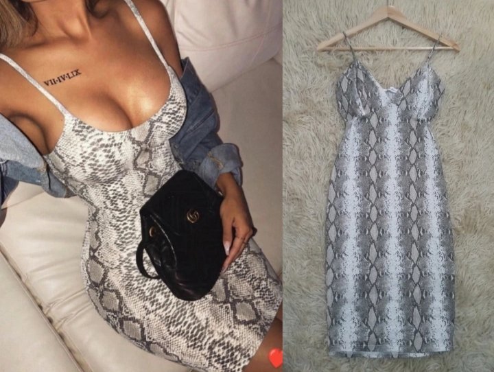 Robe croco 