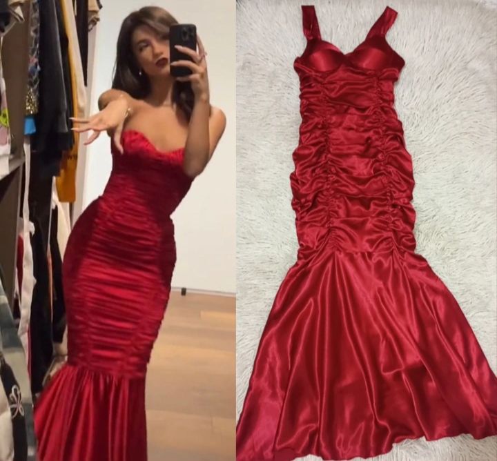 Robe élégante  satin❤️
