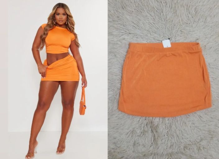 Jupe orange 🍊