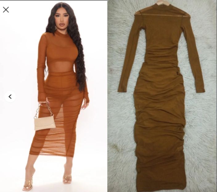 Robe la marque fashion nova 