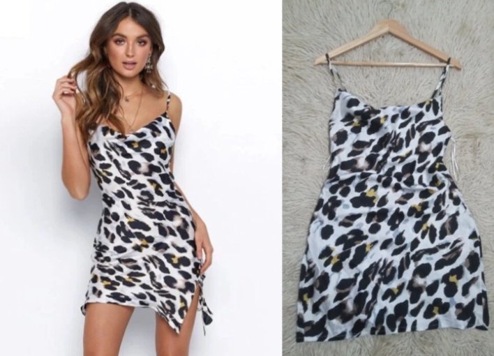 Robe satin