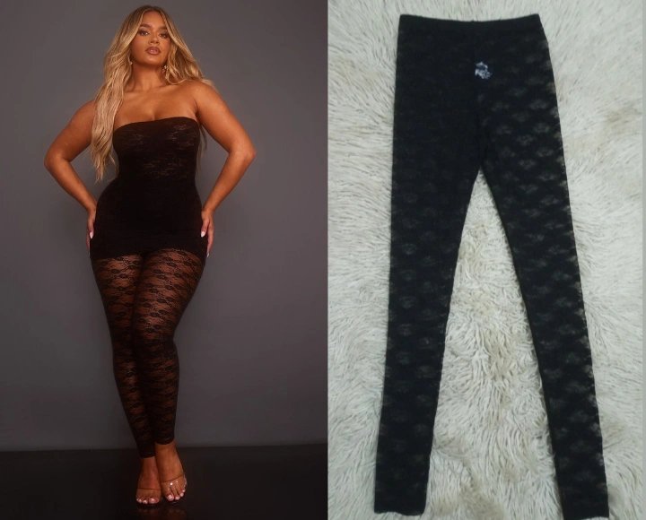Legging dentelle 