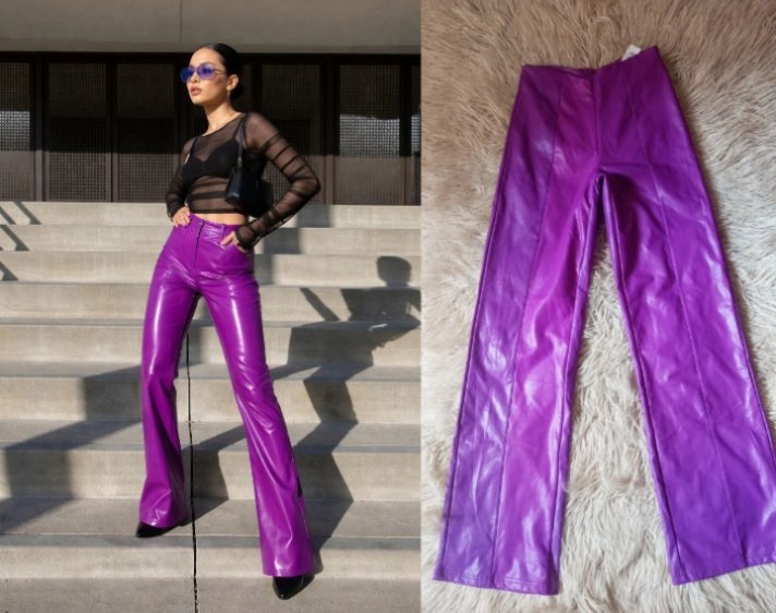 Pantalon cuir