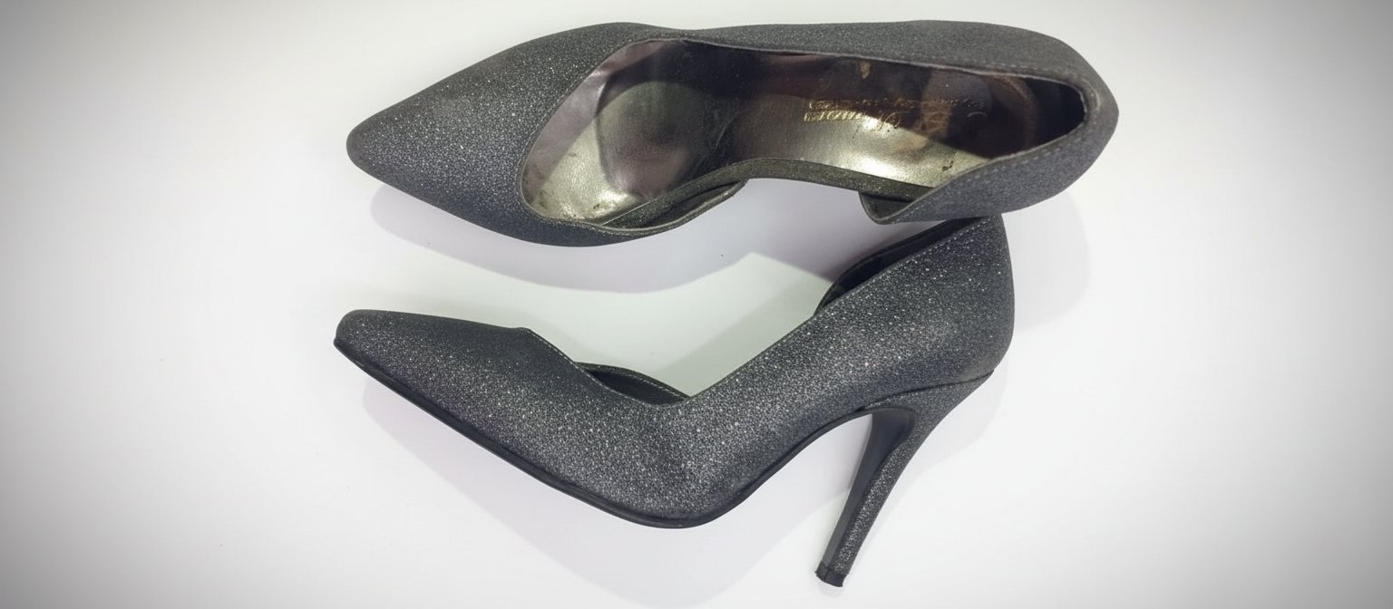 Escarpins gris foncé 