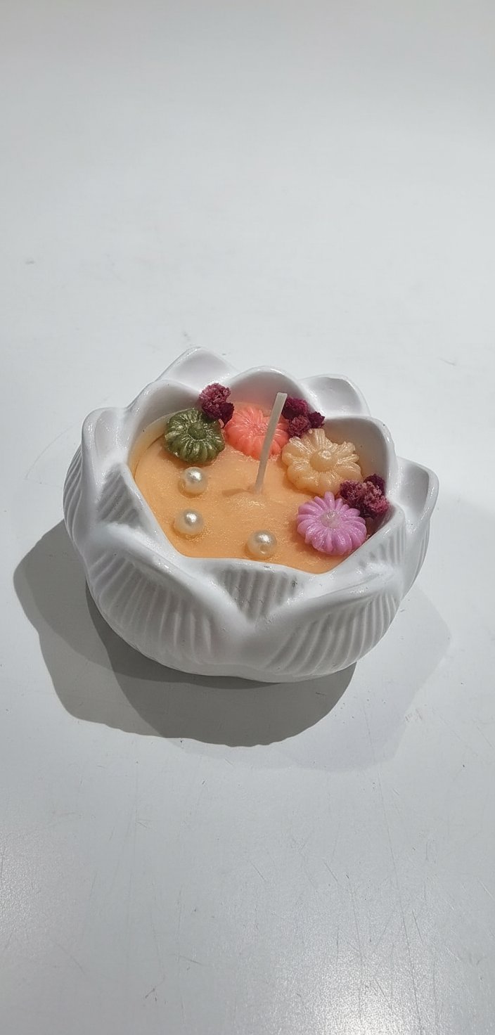 Bougie parfumé fait mains 