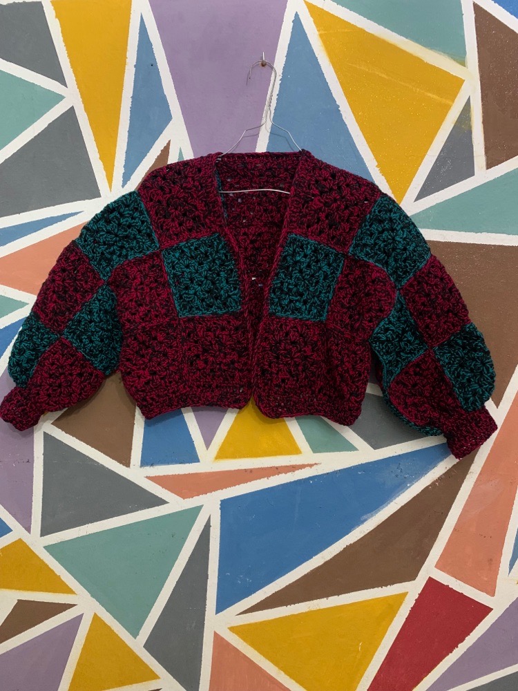 cardigan Crouchet 