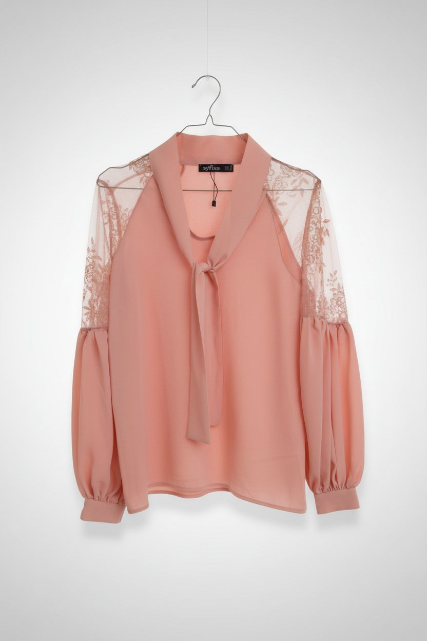 Chemisier rose élégant