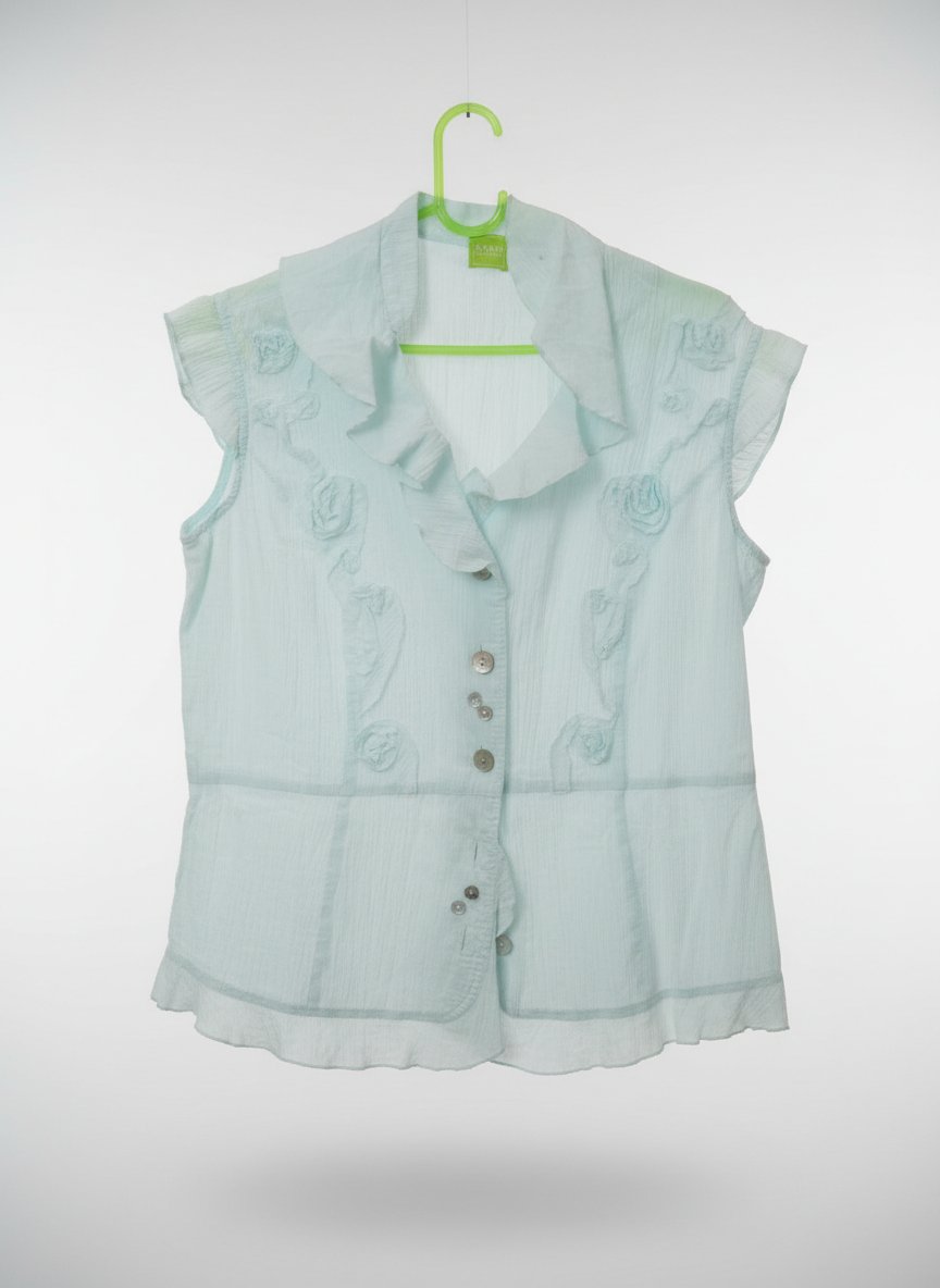 Chemise lin sans manche