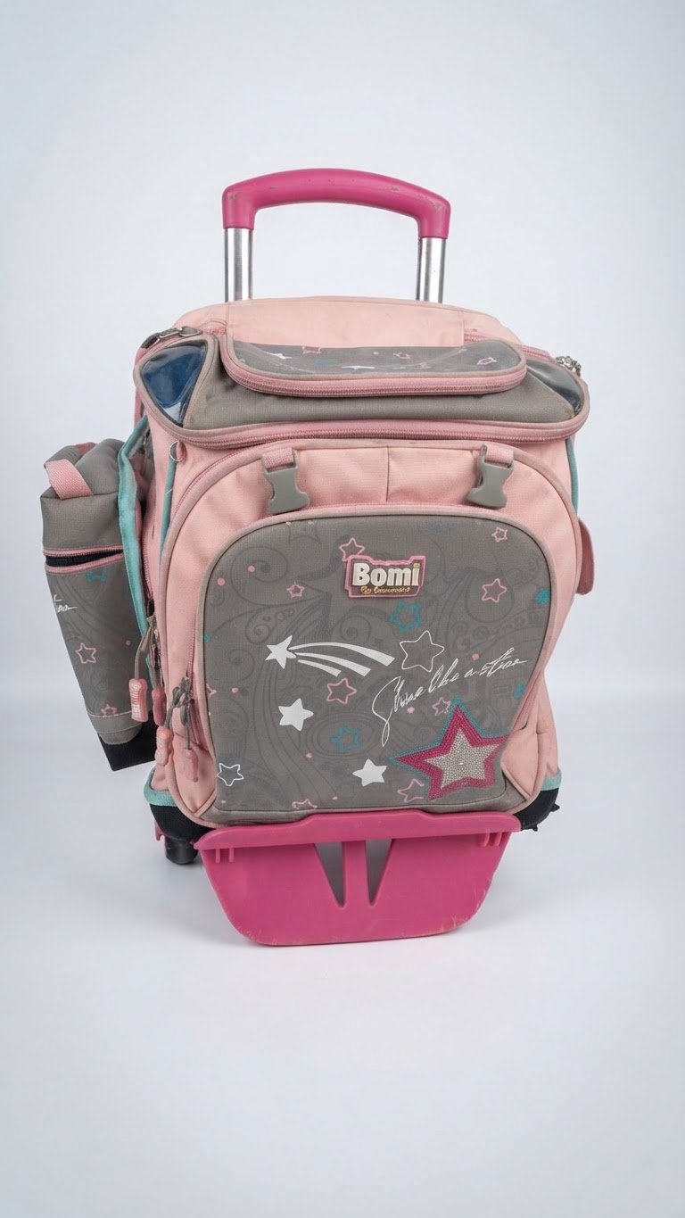Cartable rose. 4/5/6 eme 