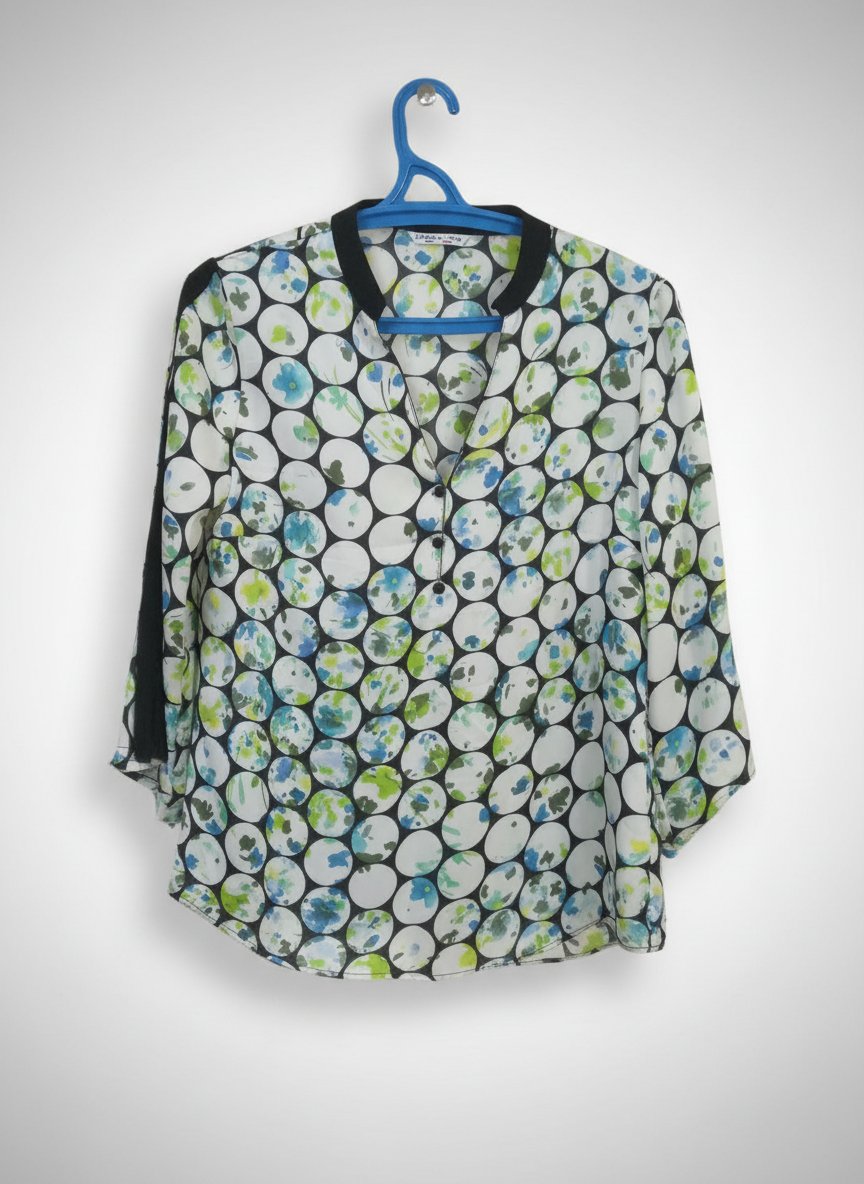 Chemise soie imprimee 