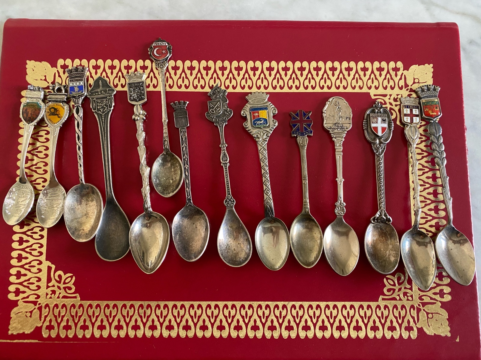 Cuilleres  de souvenir 
