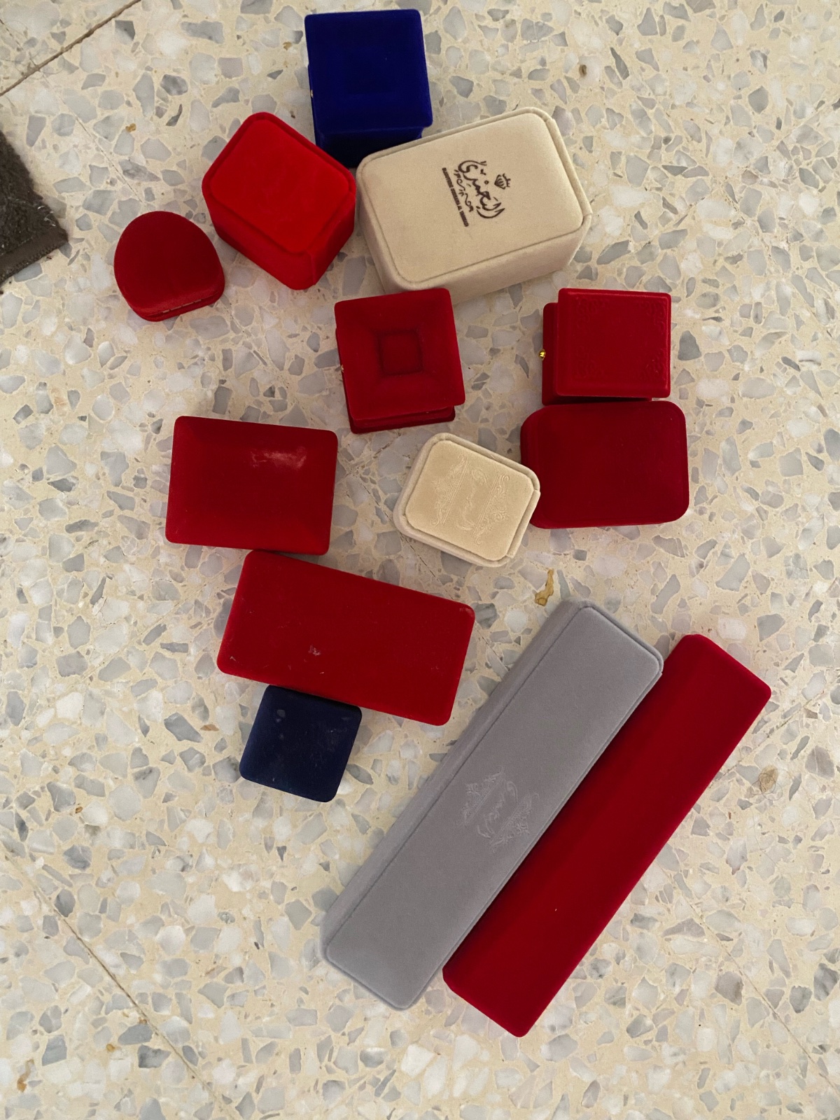 Lot Boite bijoux 
