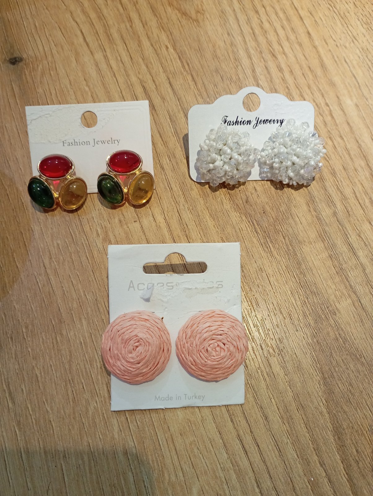Lot boucles d'oreilles 