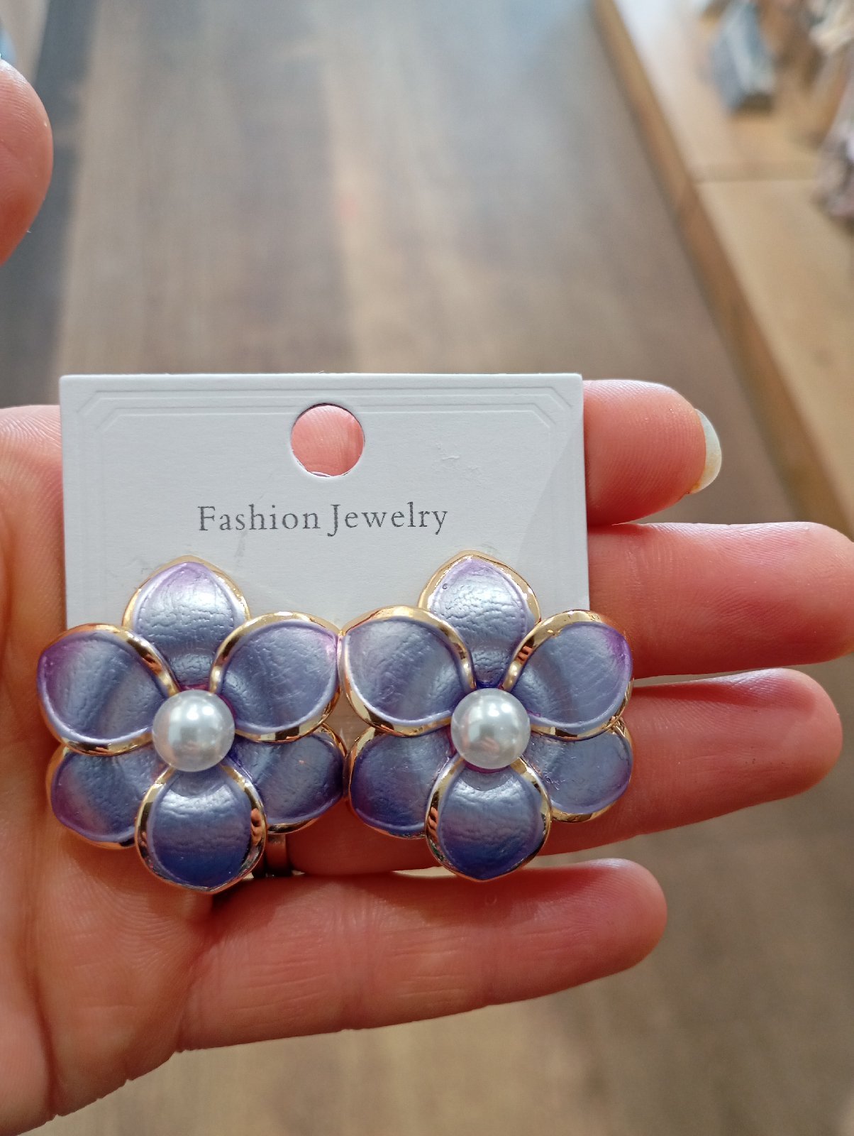Boucles d'oreilles fleurs 